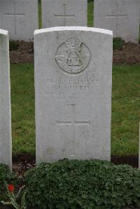 Nine Elms British Cemetery - Smith, J